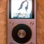 FiiO X5ii screen on